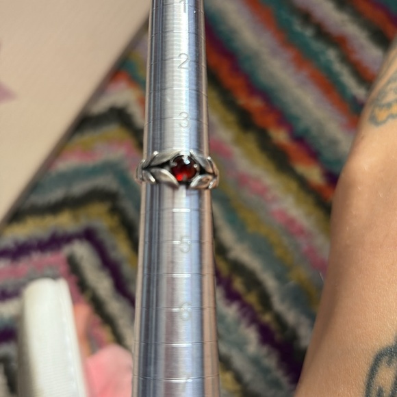 Arcana obscura garnet ring - Picture 2 of 4